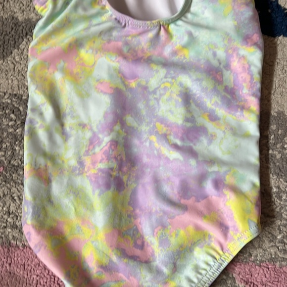 Tucker + Tate ruffle tie-dye one piece swimsuit - Picture 5 of 6